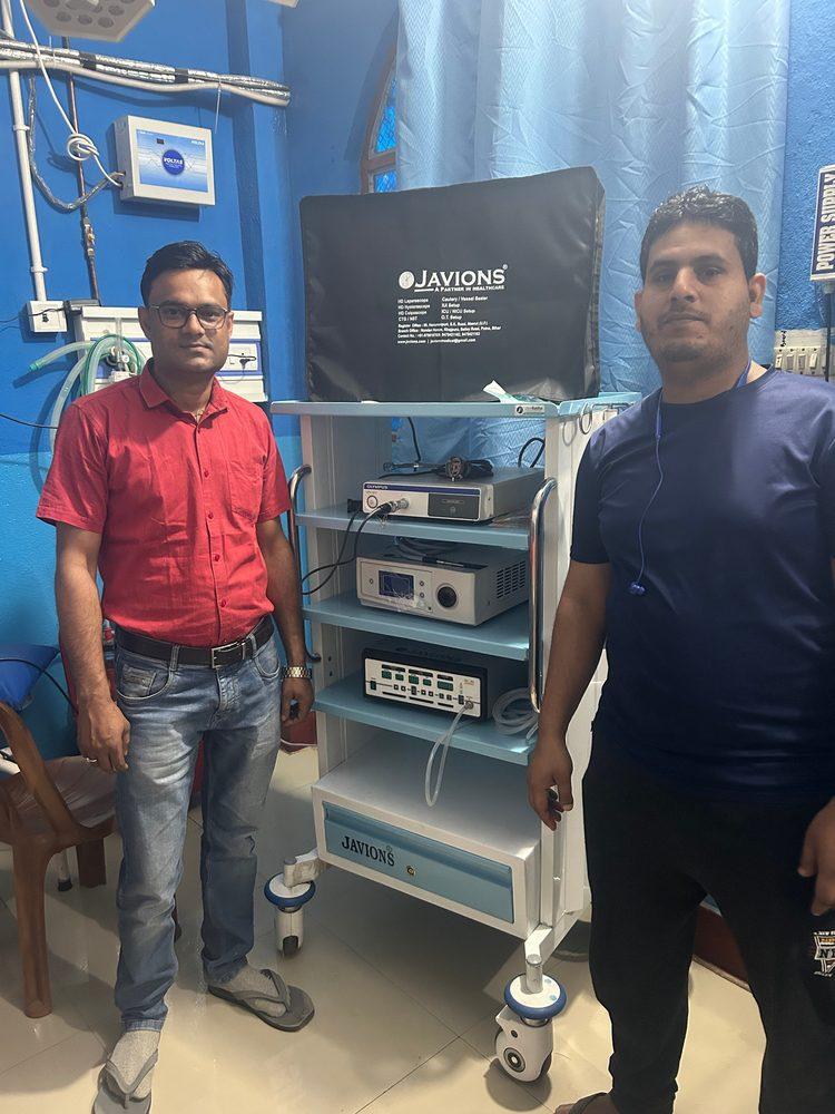 New Muzaffarpur Hospital installation reference